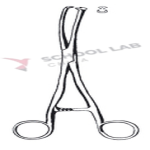 Forceps,uterine,Museux,240mm,cvd